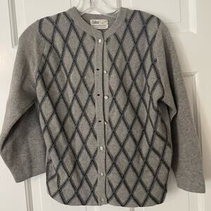 Dalton 100% Virgin Cashmere Vintage Cardigan
